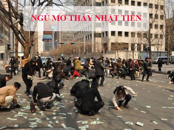 Ngủ mơ thấy nhặt tiền