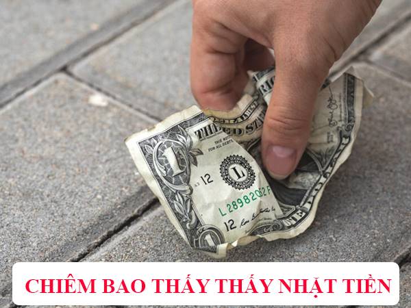 Mơ thấy nhặt tiền