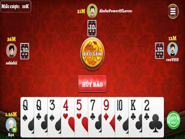 Hướng dẫn cách chơi sâm lốc cho người mới