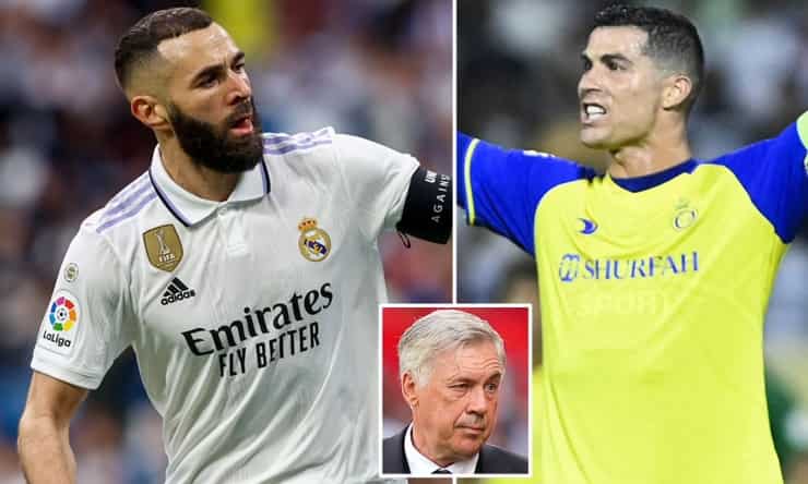 Benzema tính rời Real để theo Ronaldo tới Ả Rập