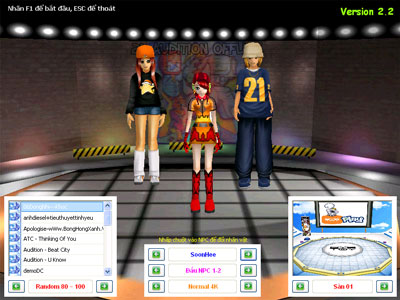 Hướng dẫn cách download game nhảy Audition offline