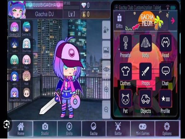 Tìm hiểu game gacha Neon