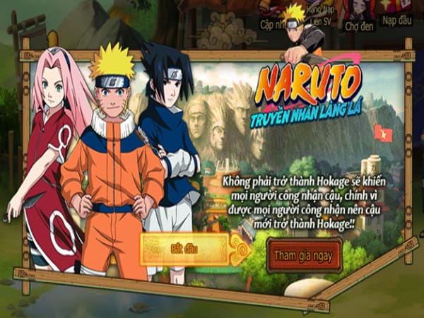 Game Gacha Naruto Làng Lá - Hóa Giải Huyết Thù