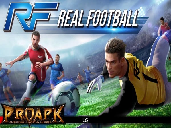 Real Football là game bóng đá offline cho Android
