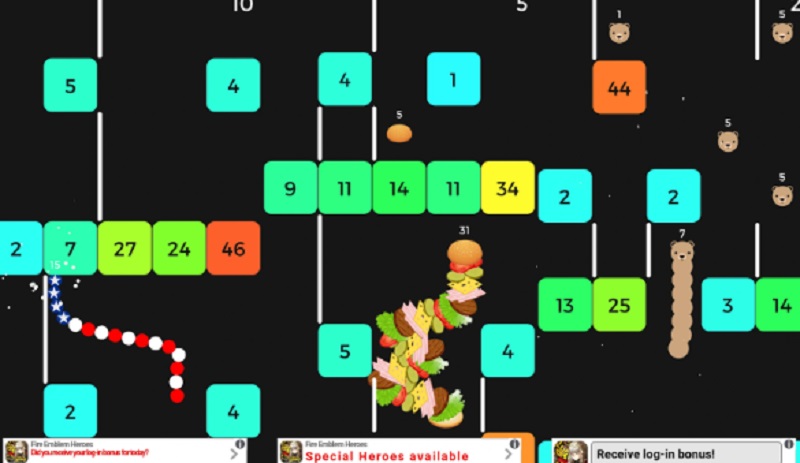 Snake VS Block
