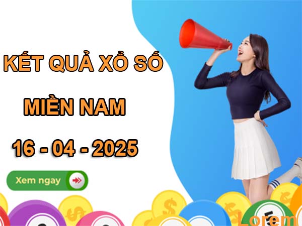 Phân tích KQSX Miền Nam ngày 16/4/2025 thứ 4 hôm nay