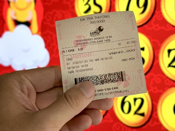 Cách nhận thưởng Keno